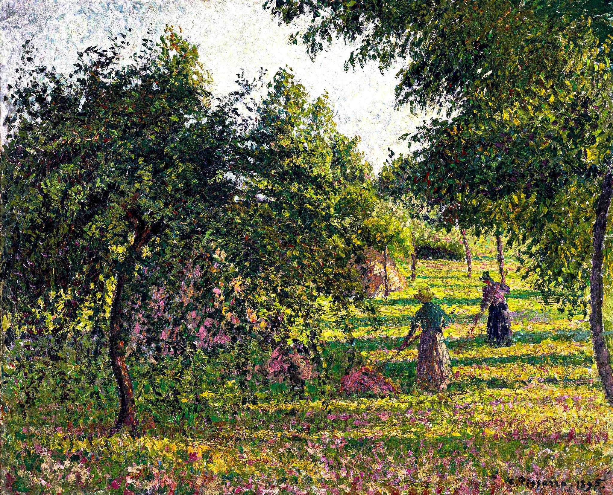 Apple Trees and Haymakers, Éragny (Pommiers et Faneuses, Éragny)