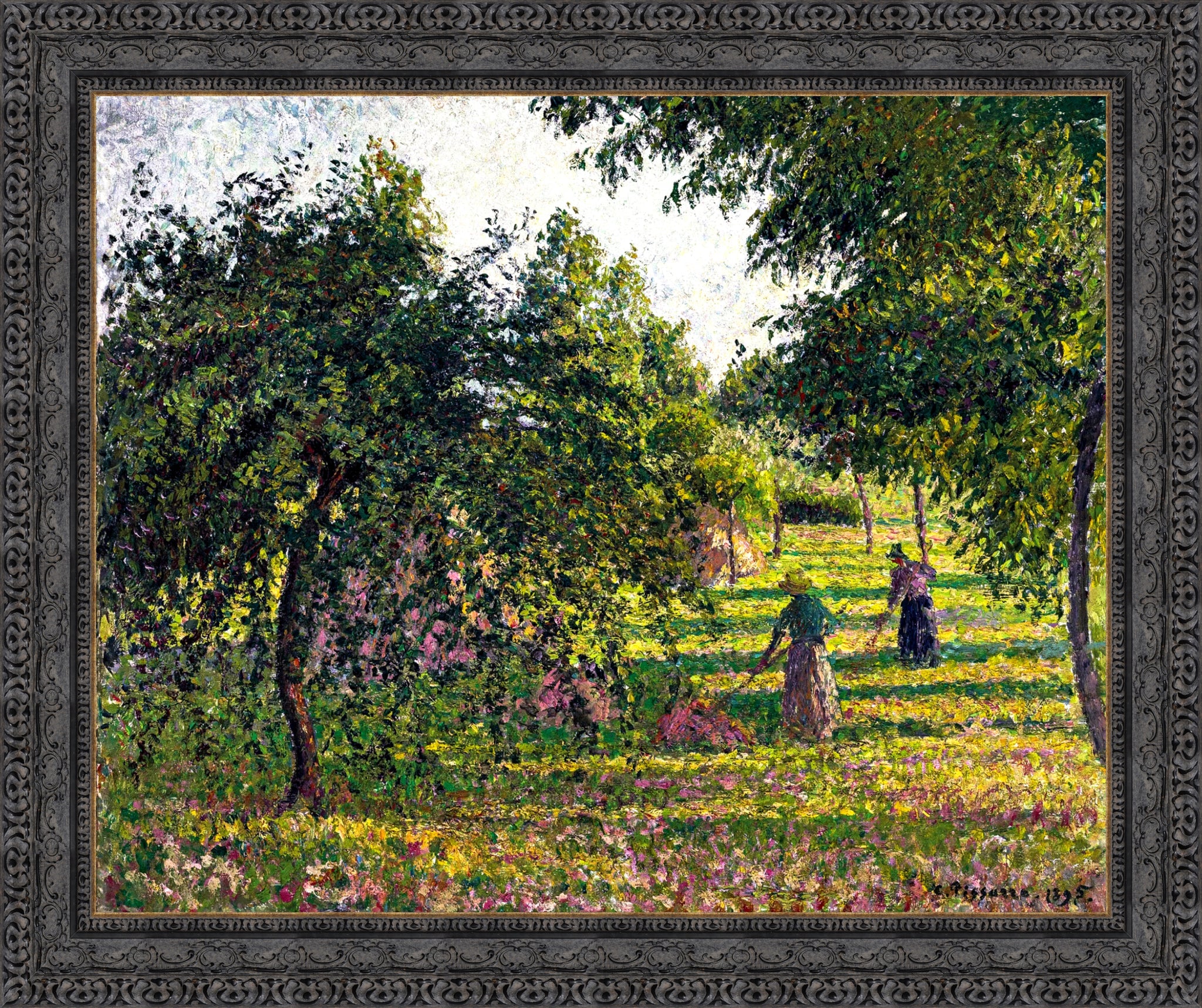 Pommiers et Faneuses, Eragny