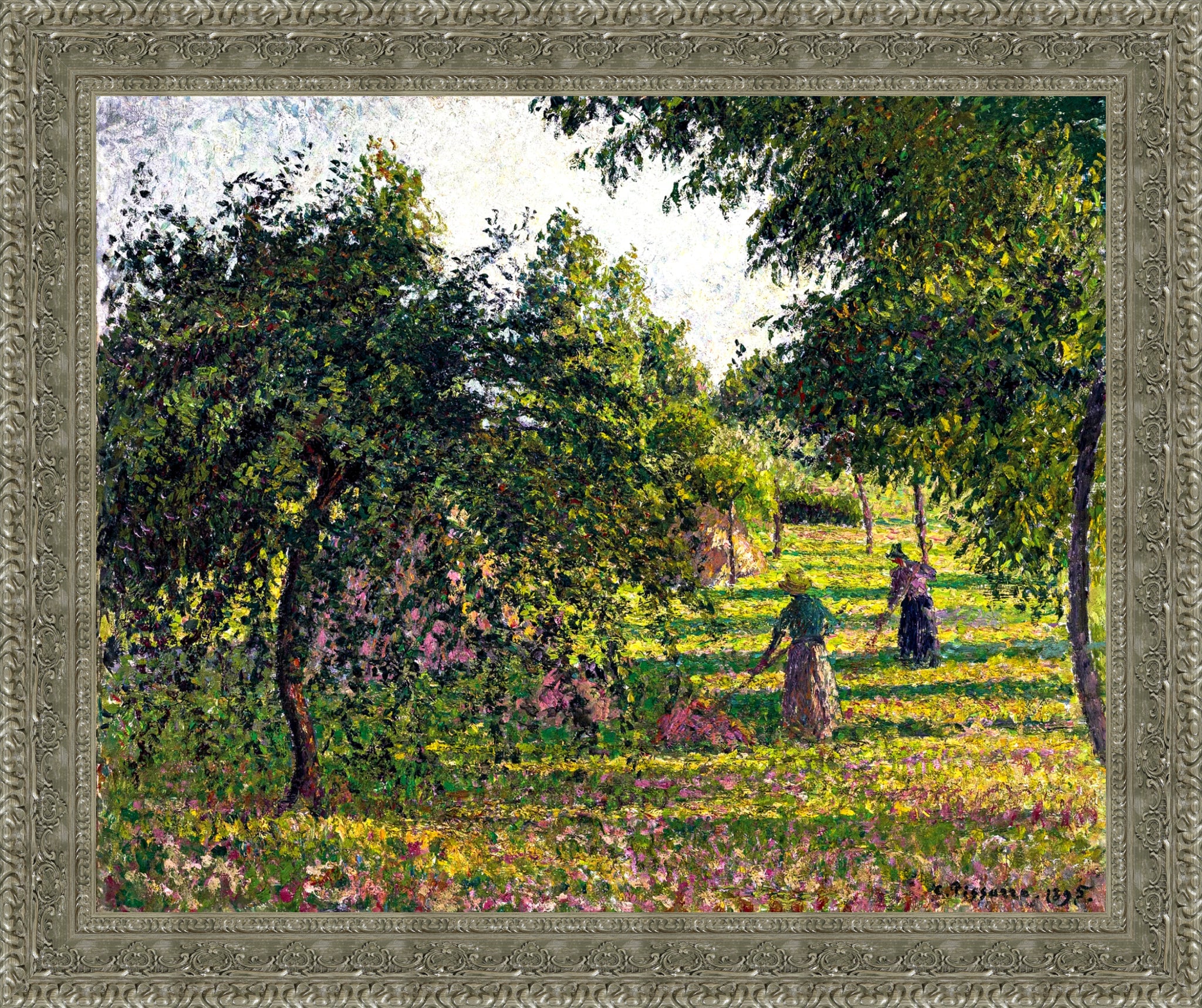 Pommiers et Faneuses, Eragny