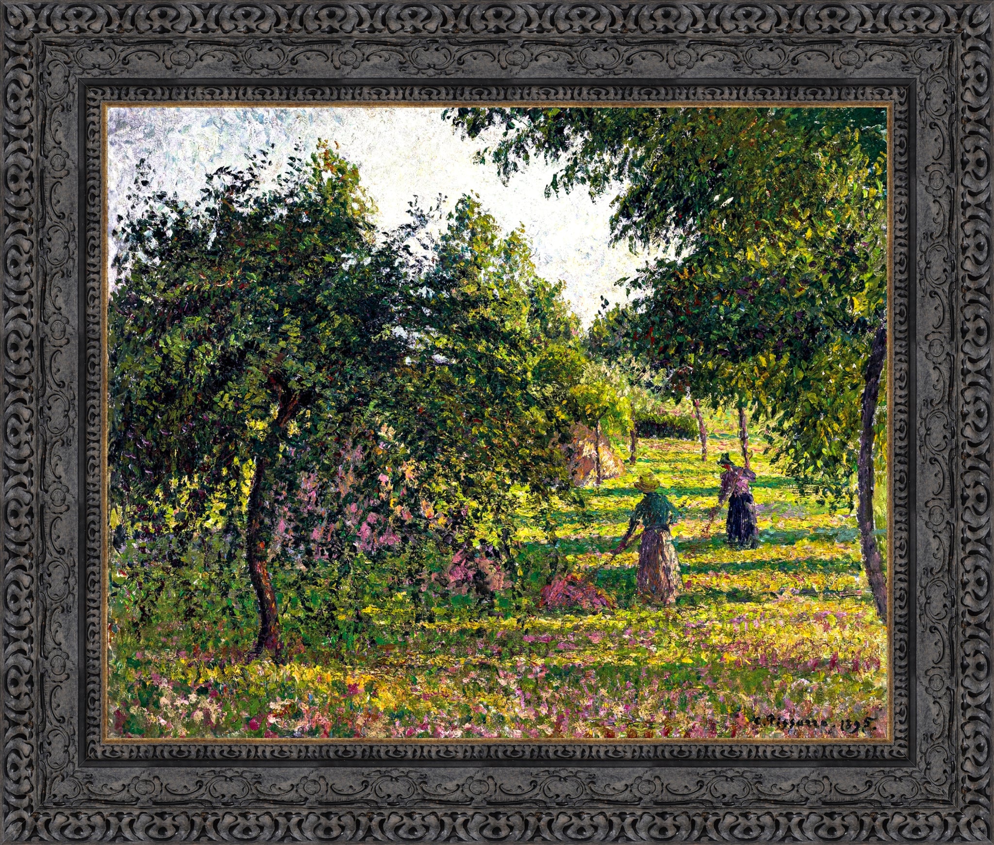 Pommiers et Faneuses, Eragny