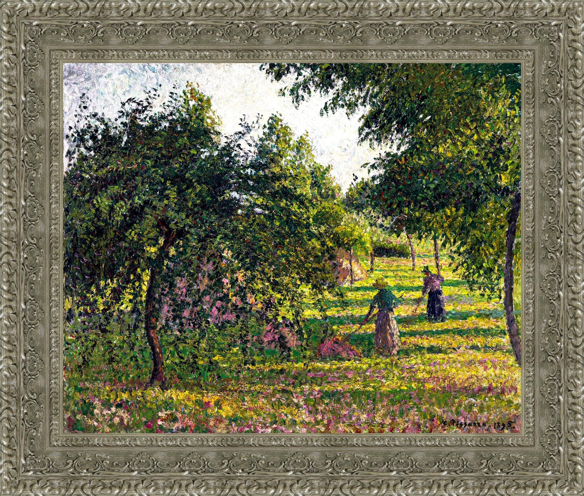 Pommiers et Faneuses, Eragny