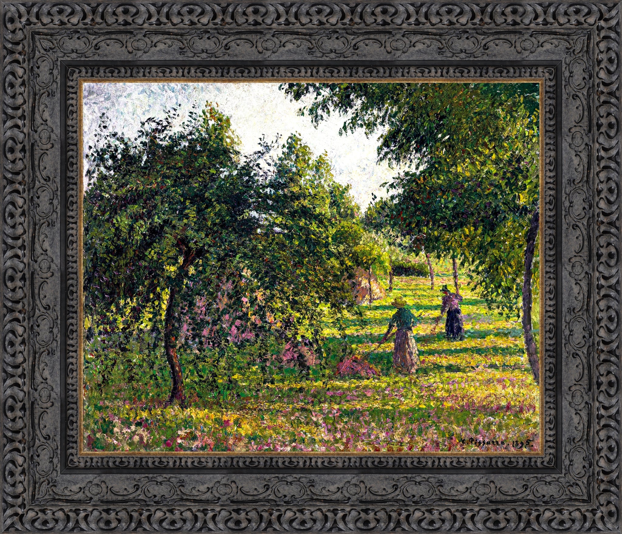 Pommiers et Faneuses, Eragny