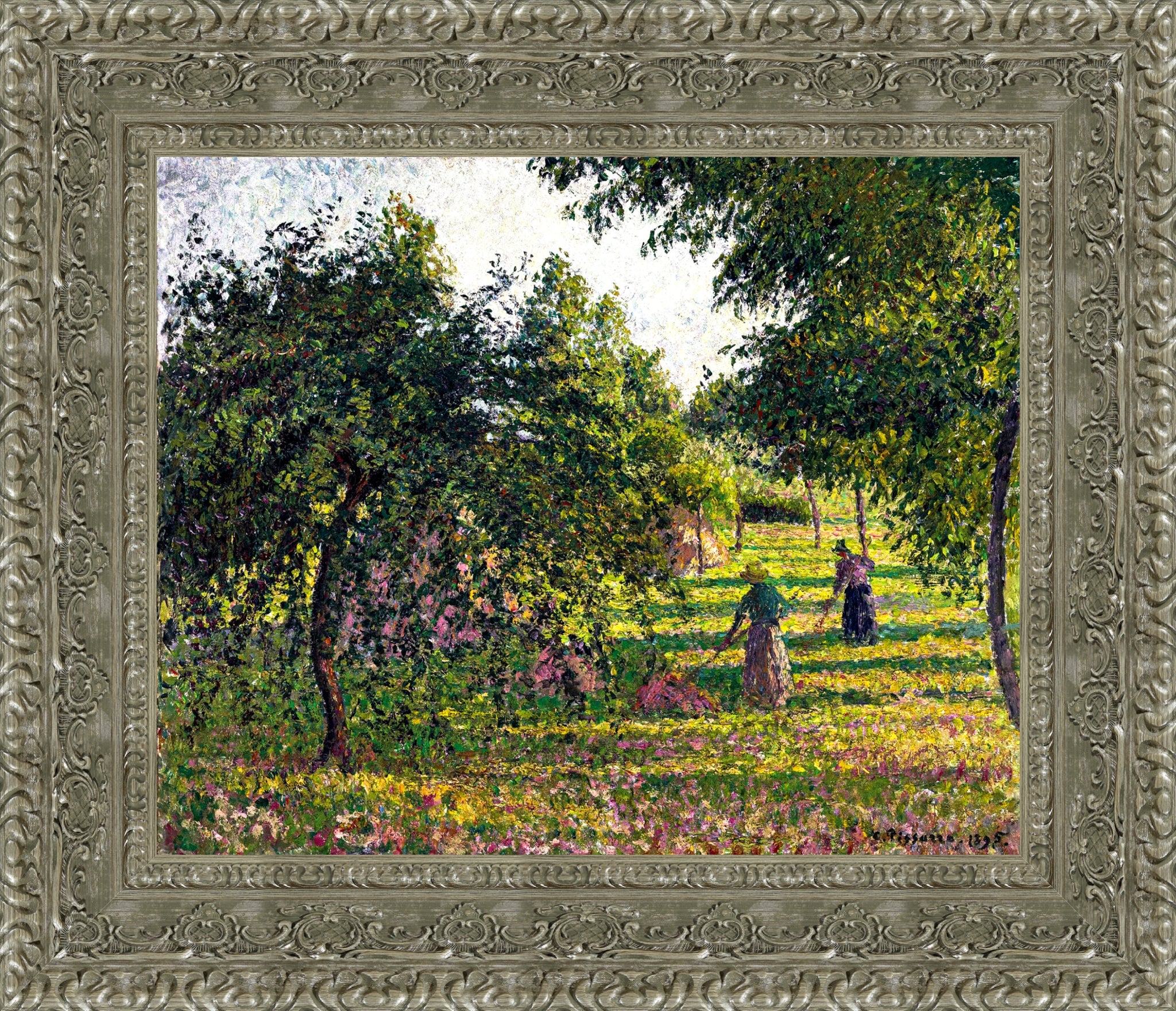 Pommiers et Faneuses, Eragny
