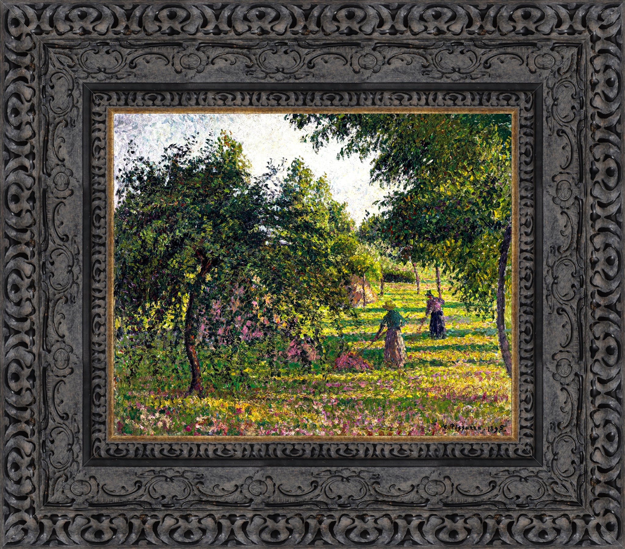 Pommiers et Faneuses, Eragny