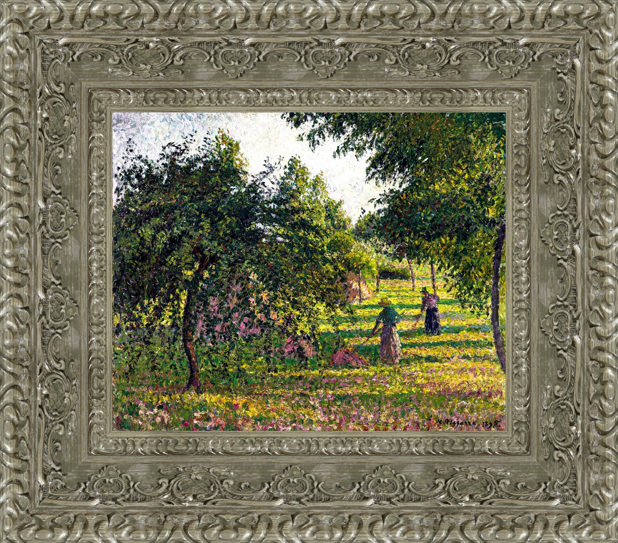 Pommiers et Faneuses, Eragny