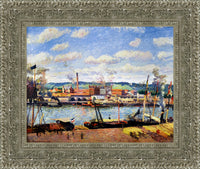 Silver frame
