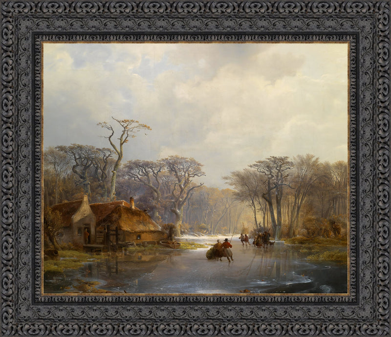 Wintervergnügen – Carl Hilgers, 1860