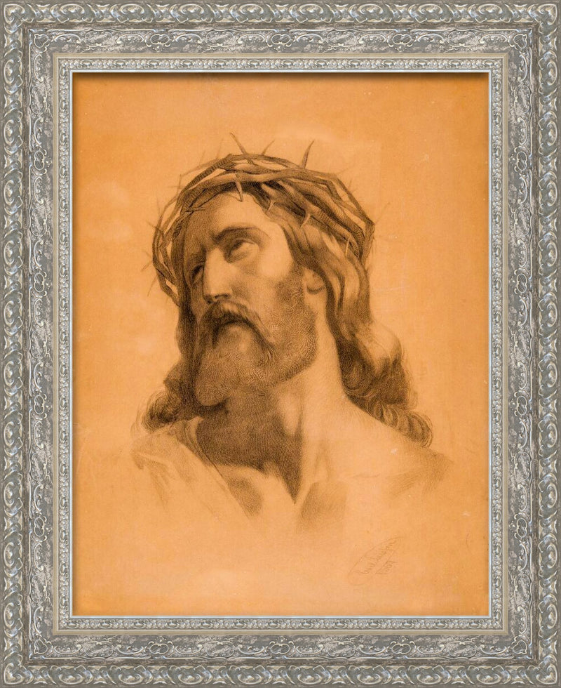 Head of Christ Crowned with Thorns (Törnekrönt Kristushuvud) – Carl Larsson, 1896
