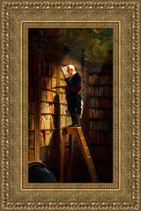 The Bookworm – Carl Spitzweg, 1850