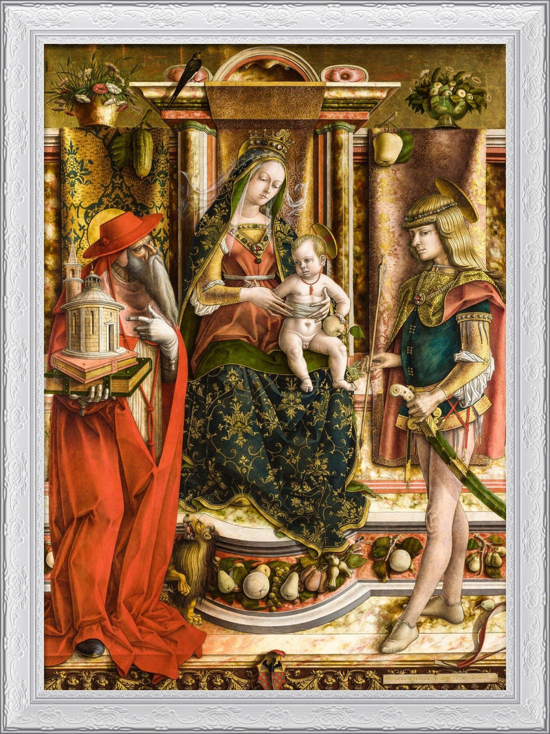 The Madonna of the Swallow – Carlo Crivelli, c. 1490