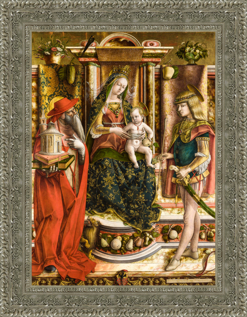 The Madonna of the Swallow – Carlo Crivelli, c. 1490