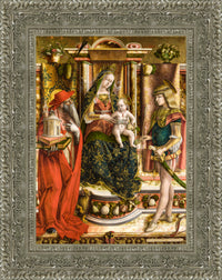 Silver frame