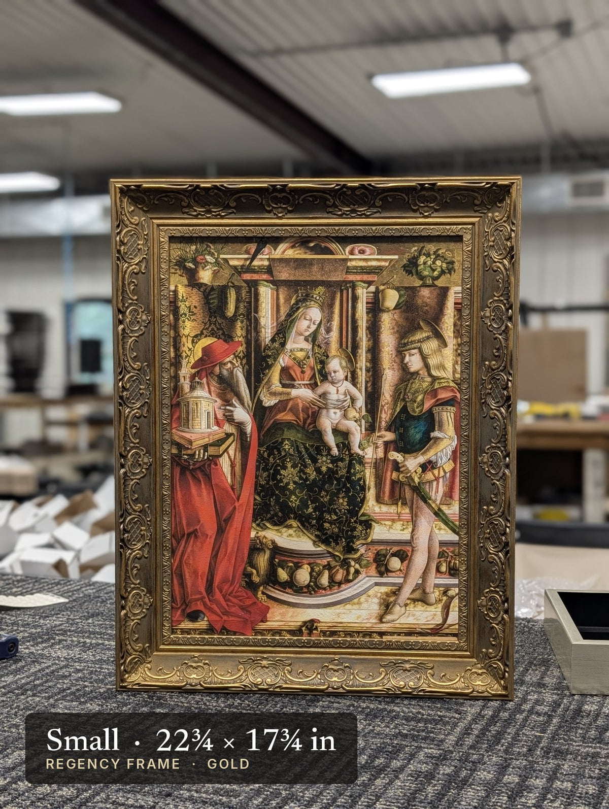 The Madonna of the Swallow – Carlo Crivelli, c. 1490 - Canvas Classics