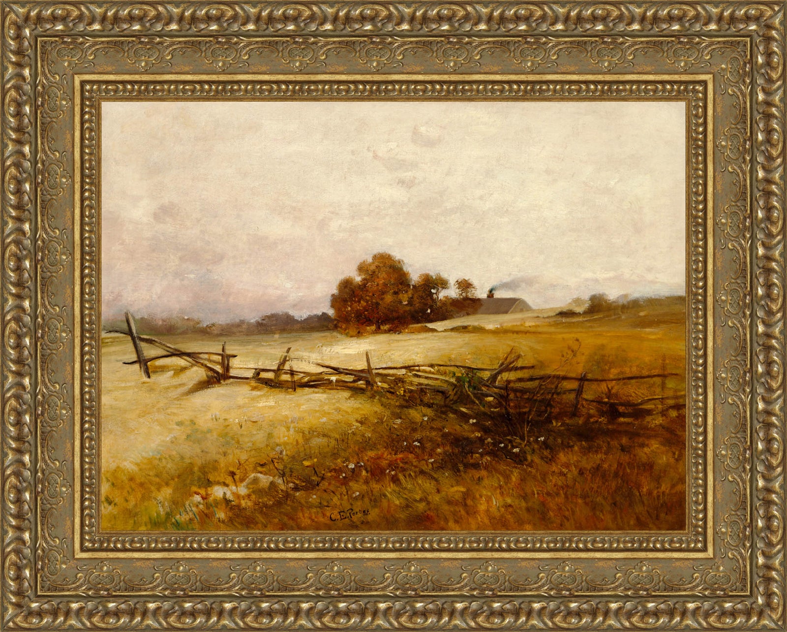 Autumn Landscape – Charles Ethan Porter, c. 1890