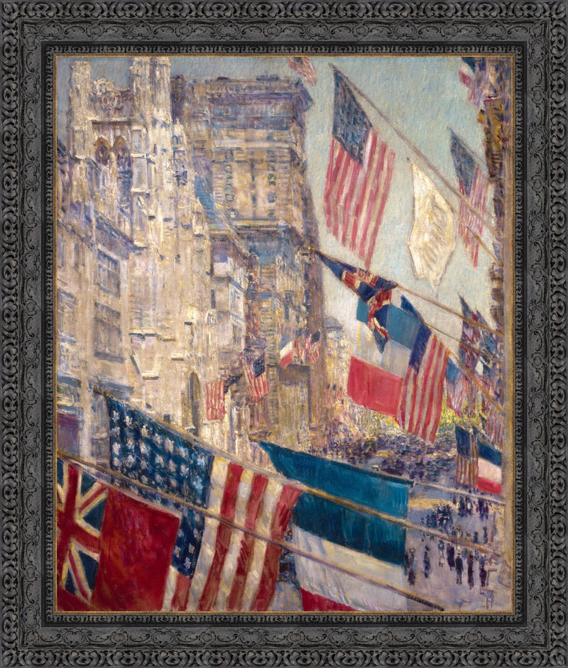 Allies Day, May 1917 – Childe Hassam, 1917