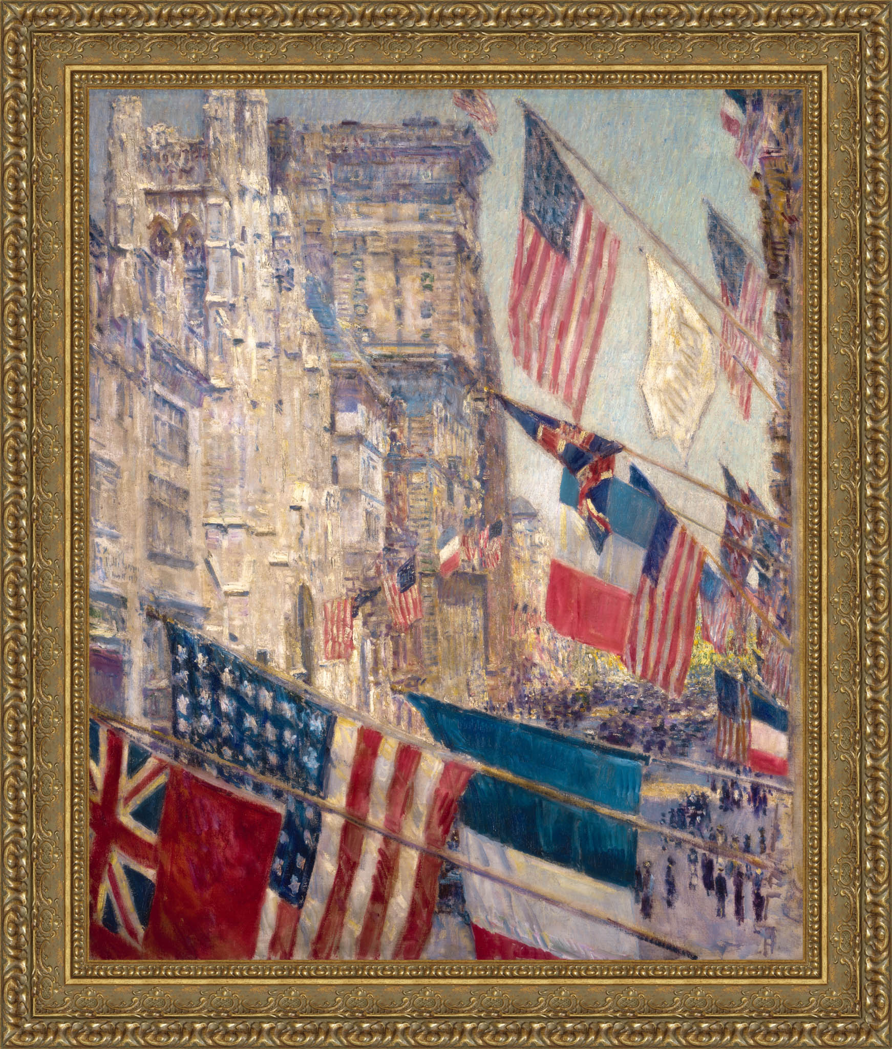 Allies Day, May 1917 – Childe Hassam, 1917 - Canvas Classics
