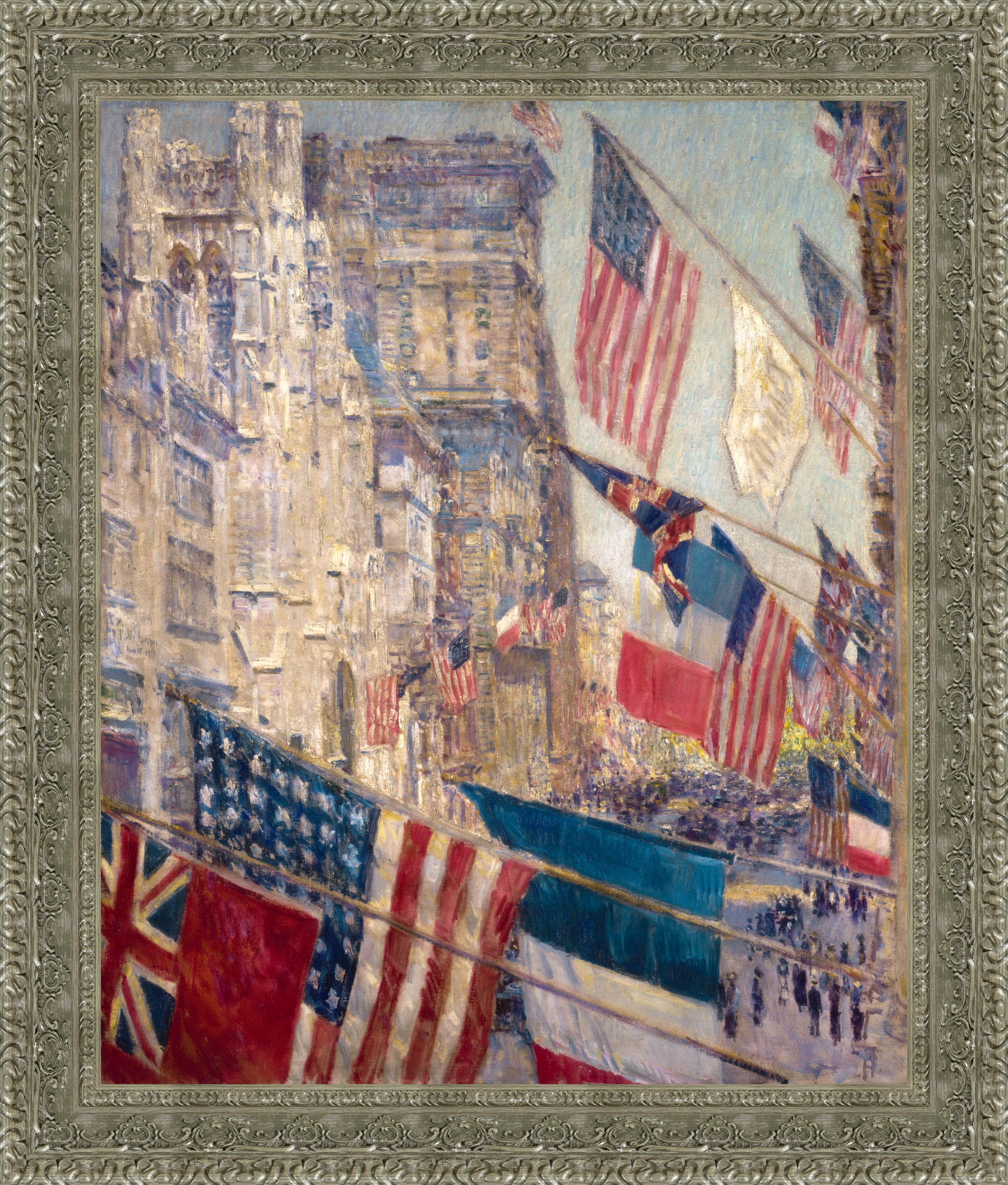 Allies Day, May 1917 – Childe Hassam, 1917 - Canvas Classics