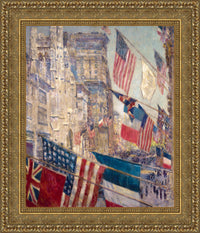 Gold frame