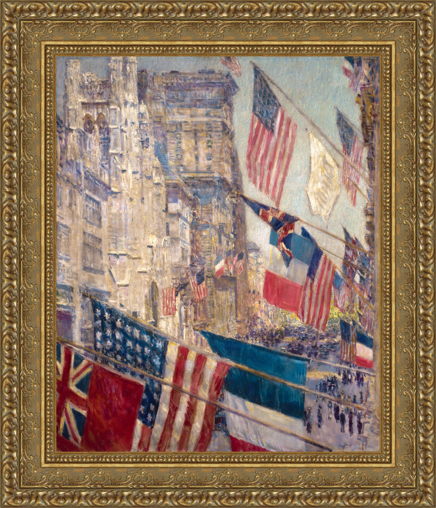 Allies Day, May 1917 – Childe Hassam, 1917 - Canvas Classics