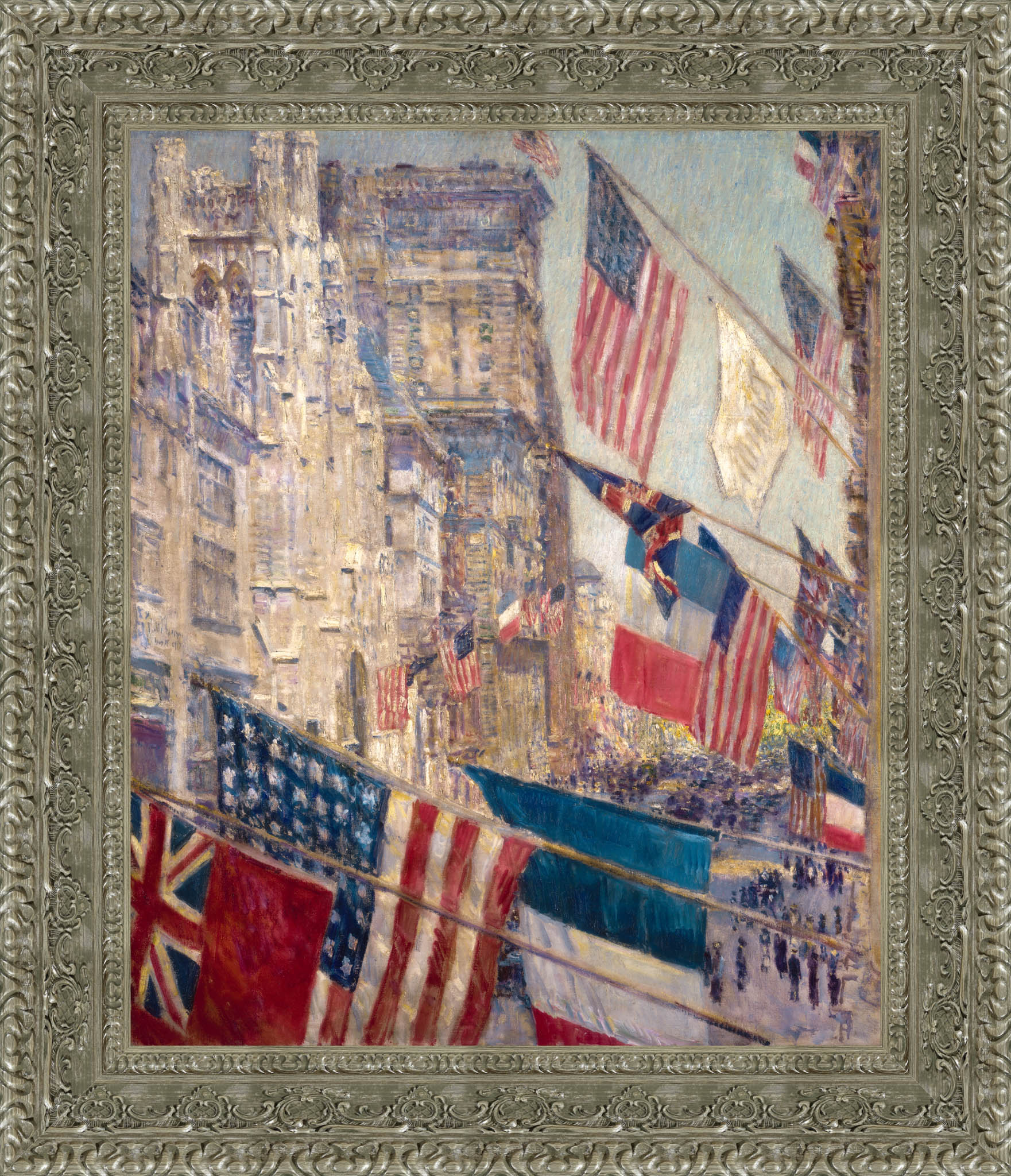 Allies Day, May 1917 – Childe Hassam, 1917 - Canvas Classics