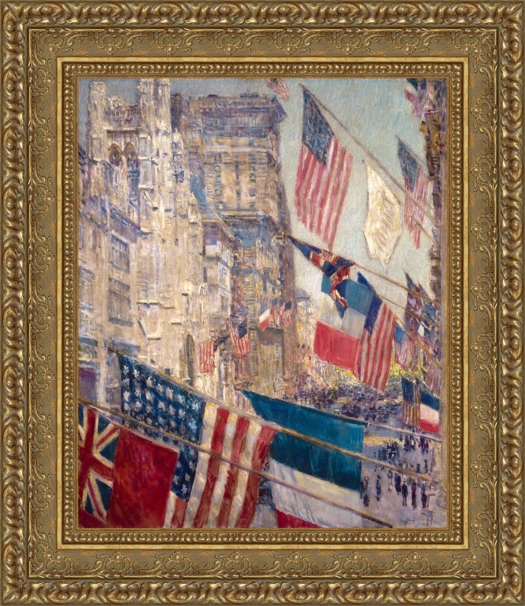 Allies Day, May 1917 – Childe Hassam, 1917 - Canvas Classics