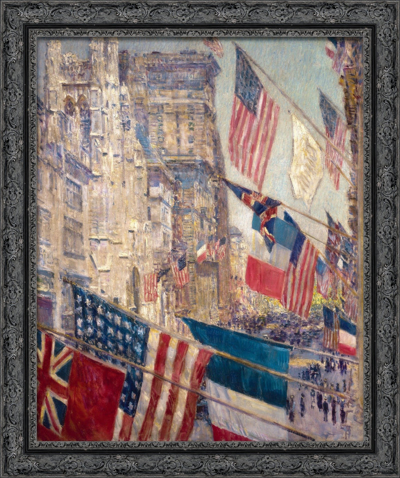 Allies Day, May 1917 – Childe Hassam, 1917