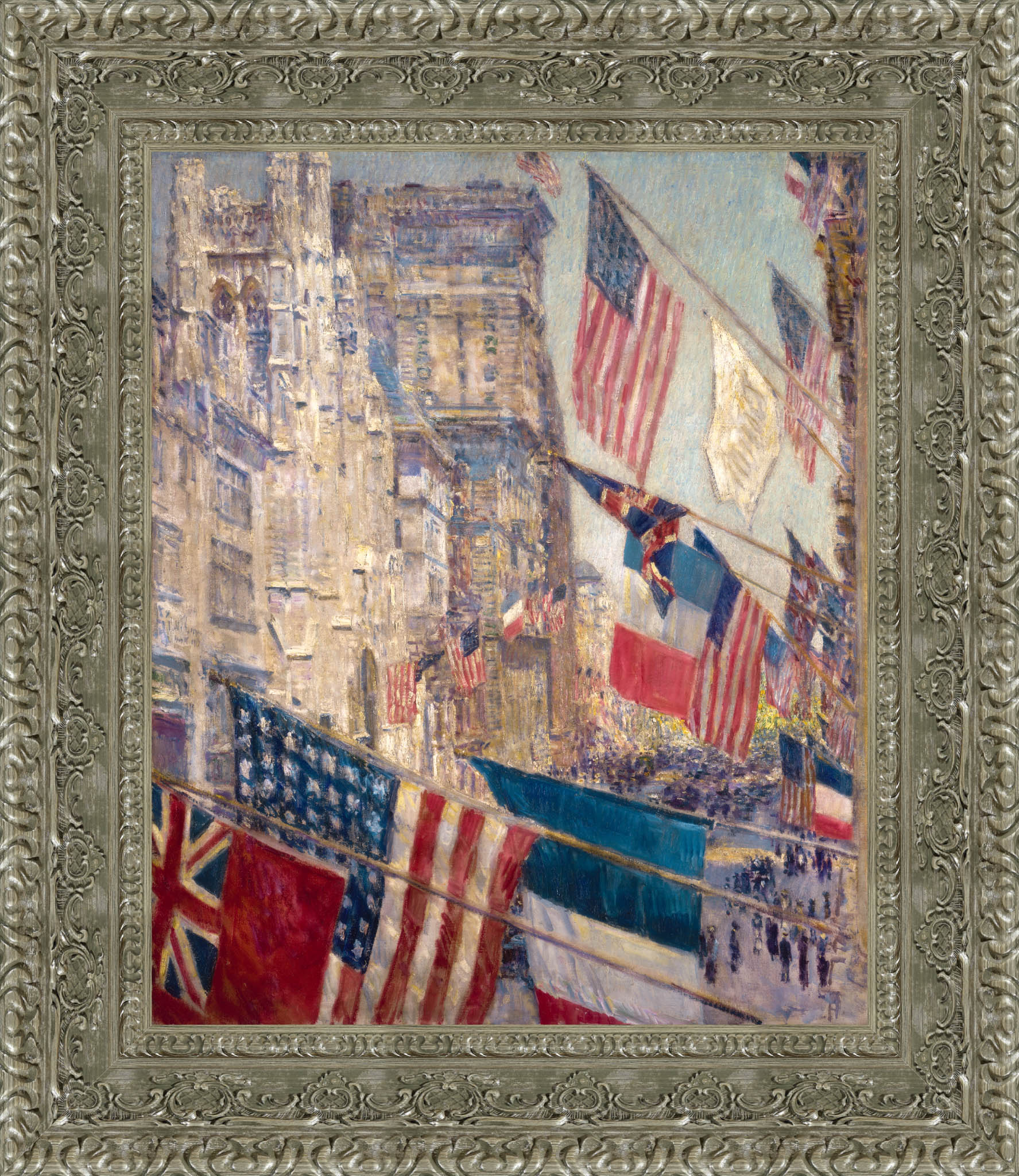 Allies Day, May 1917 – Childe Hassam, 1917 - Canvas Classics