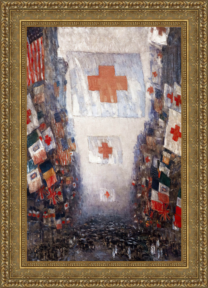 Red Cross Drive, May 1918 – Childe Hassam, 1918