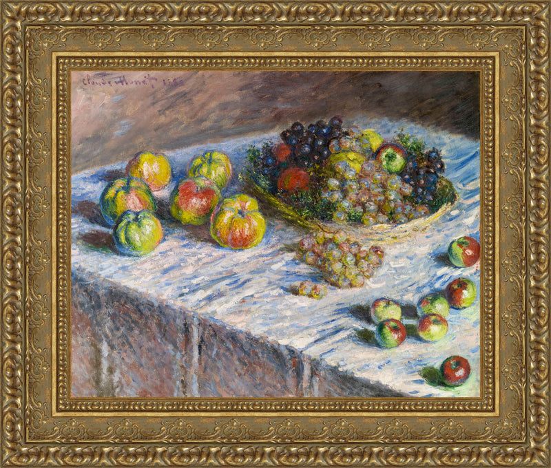 Apples and Grapes – Claude Monet, 1880
