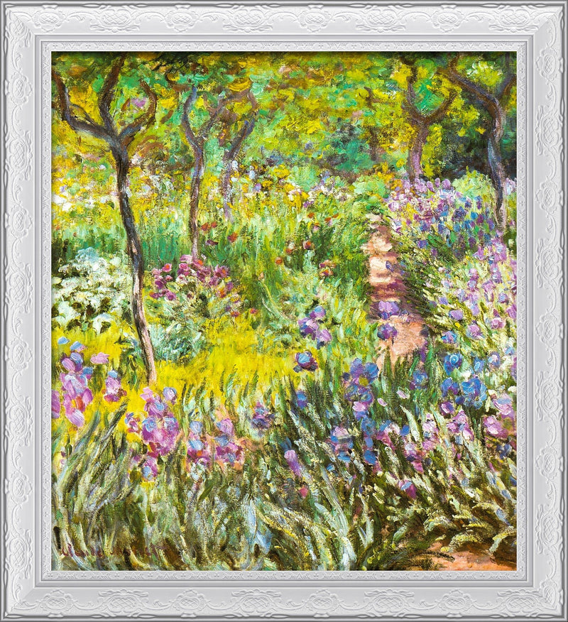 The Artist's Garden at Giverny (Irises) – Claude Monet, 1900
