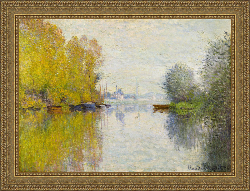 Autumn on the Seine at Argenteuil – Claude Monet, 1873