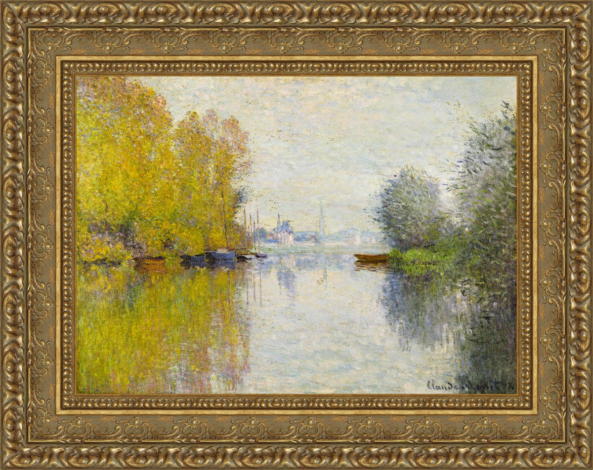 Autumn on the Seine at Argenteuil – Claude Monet, 1873