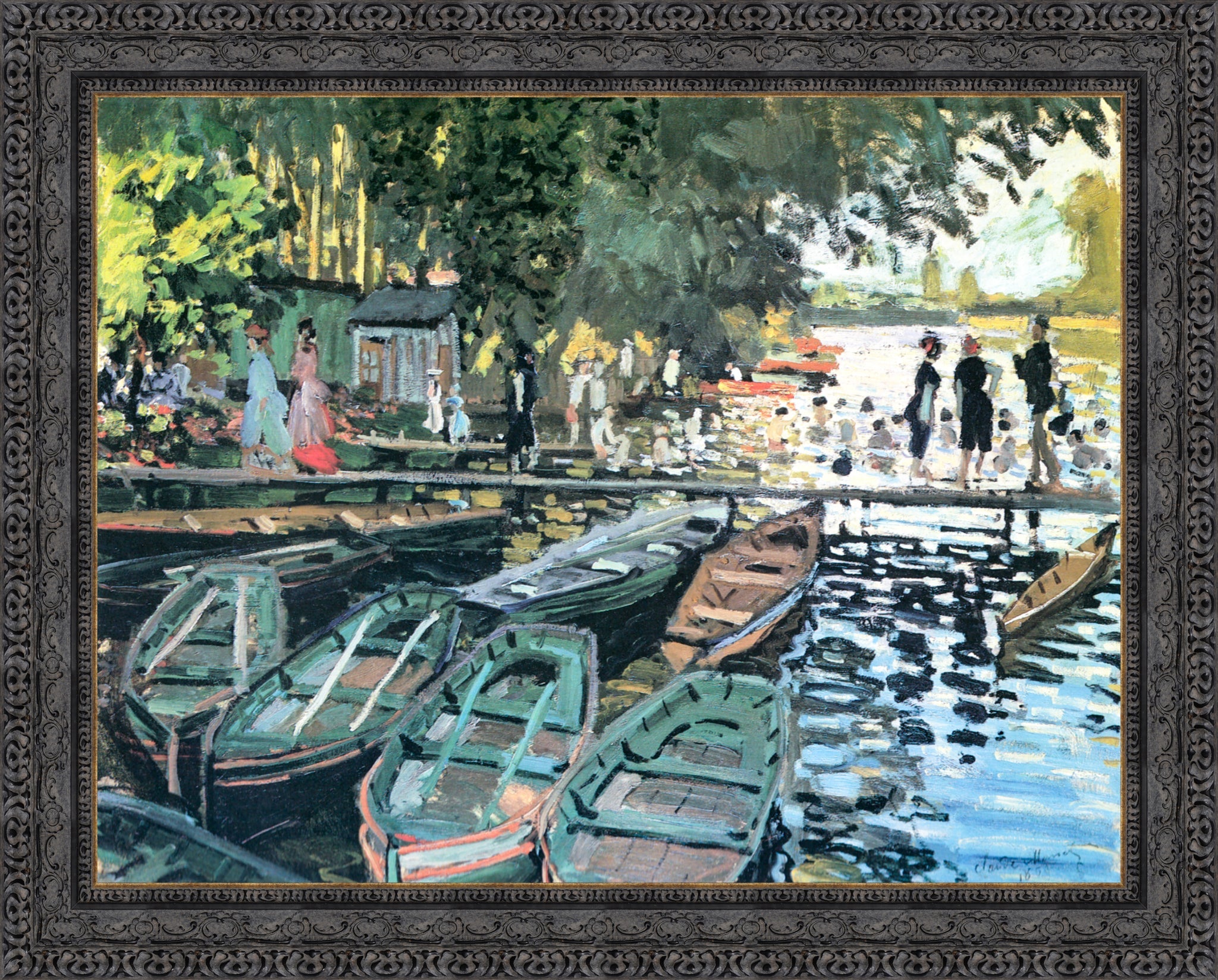 Bathers At La Grenouillere