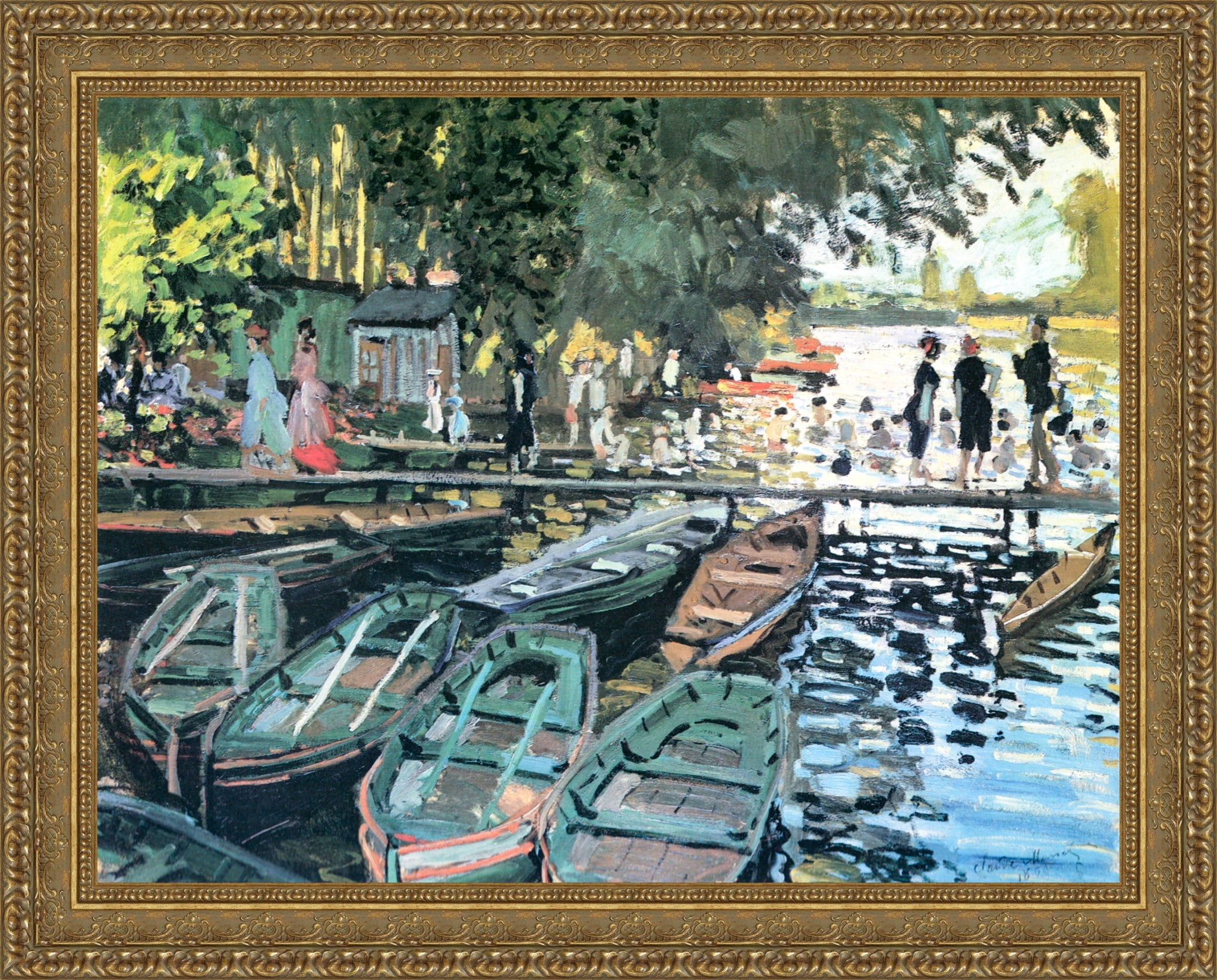 Bathers At La Grenouillere