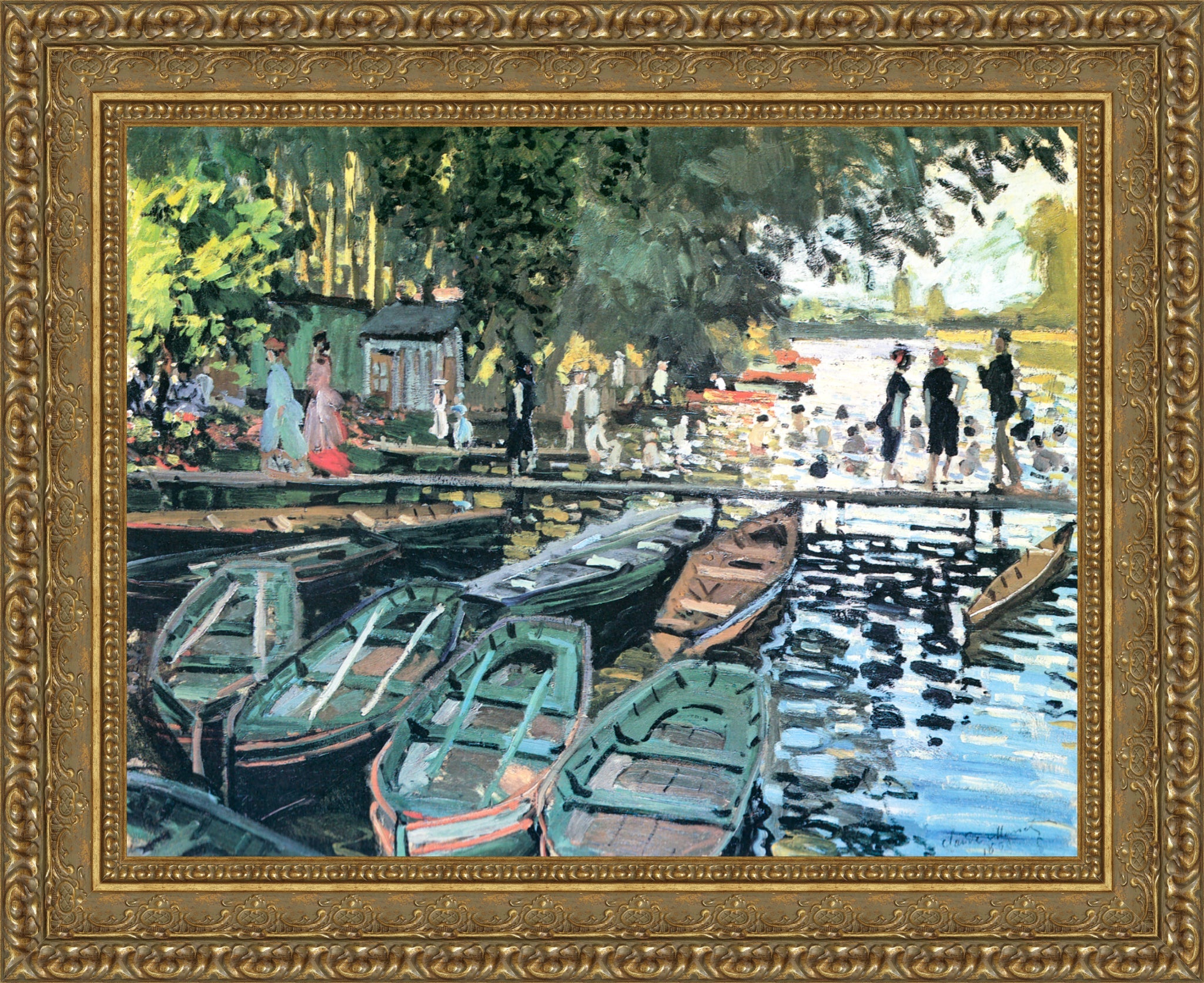Bathers At La Grenouillere