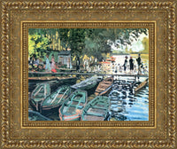 Gold frame