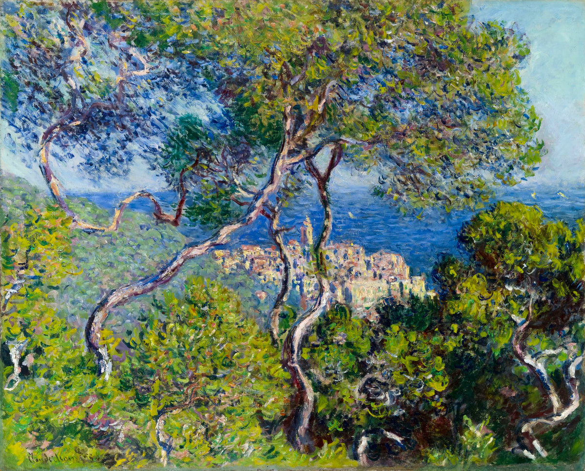 Bordighera – Claude Monet, 1884, framed