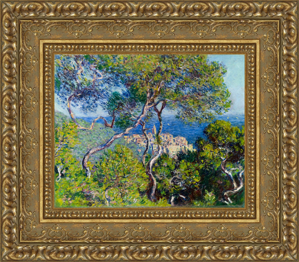Bordighera by Claude Monet — Framed Giclee Canvas Print | Canvas Classics