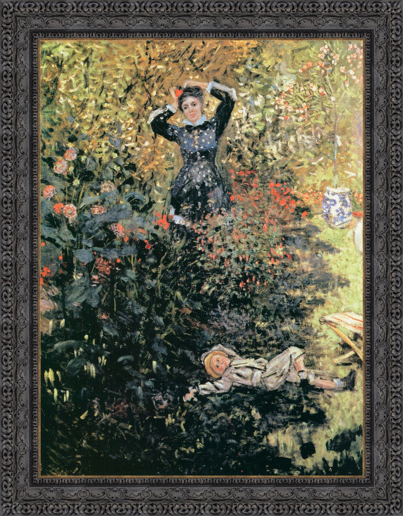 Camille and Jean – Claude Monet, 1875