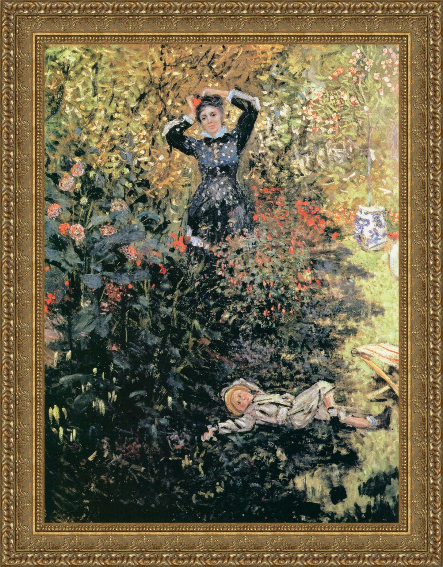 Claude Monet Camille And Jean