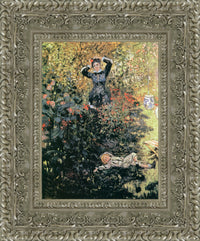 Silver frame