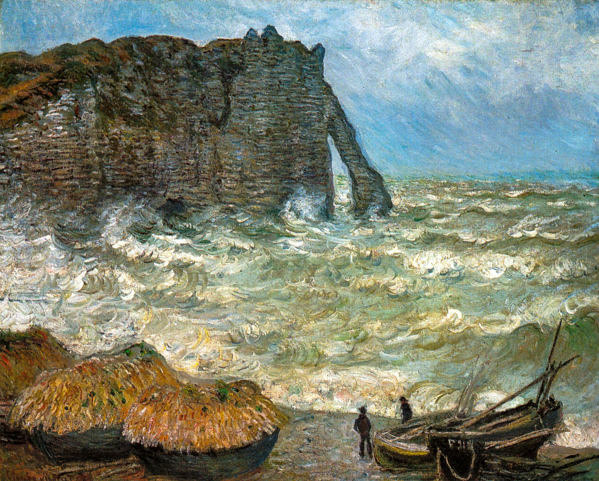 Rough Sea at Étreta