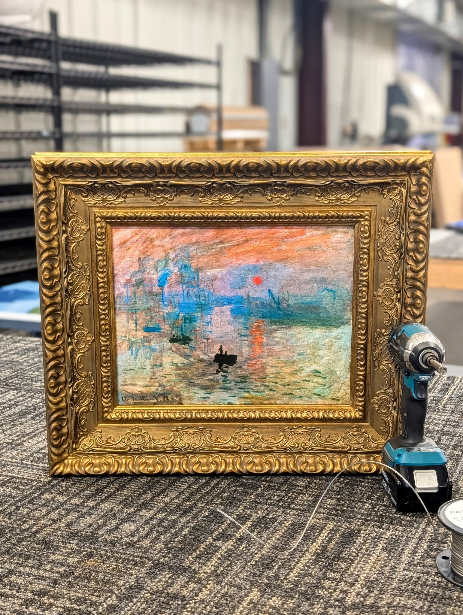 Impression, Sunrise - Claude Monet, 1872 - Canvas Classics