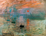 Impression, Sunrise - Claude Monet, 1872