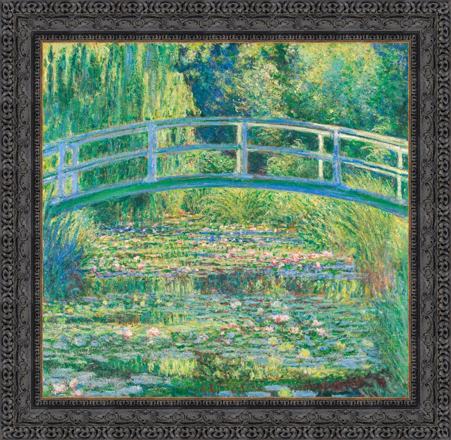 Japanese Bridge And Water Lilies 1899