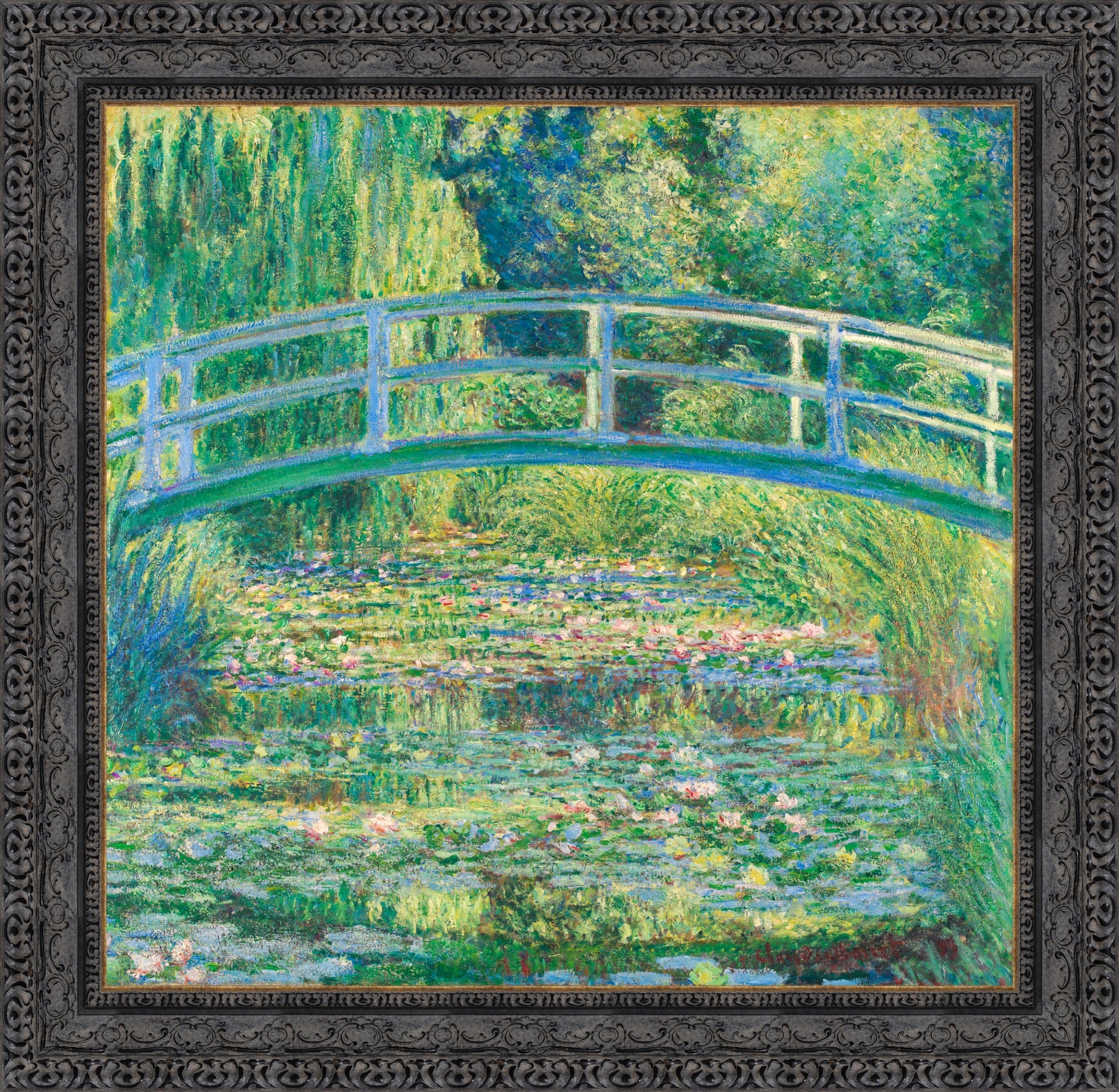 Japanese Bridge And Water Lilies 1899