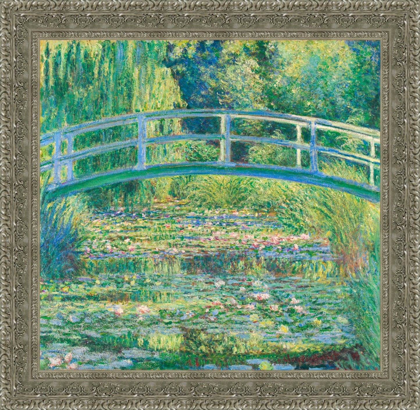 Japanese Bridge And Water Lilies 1899