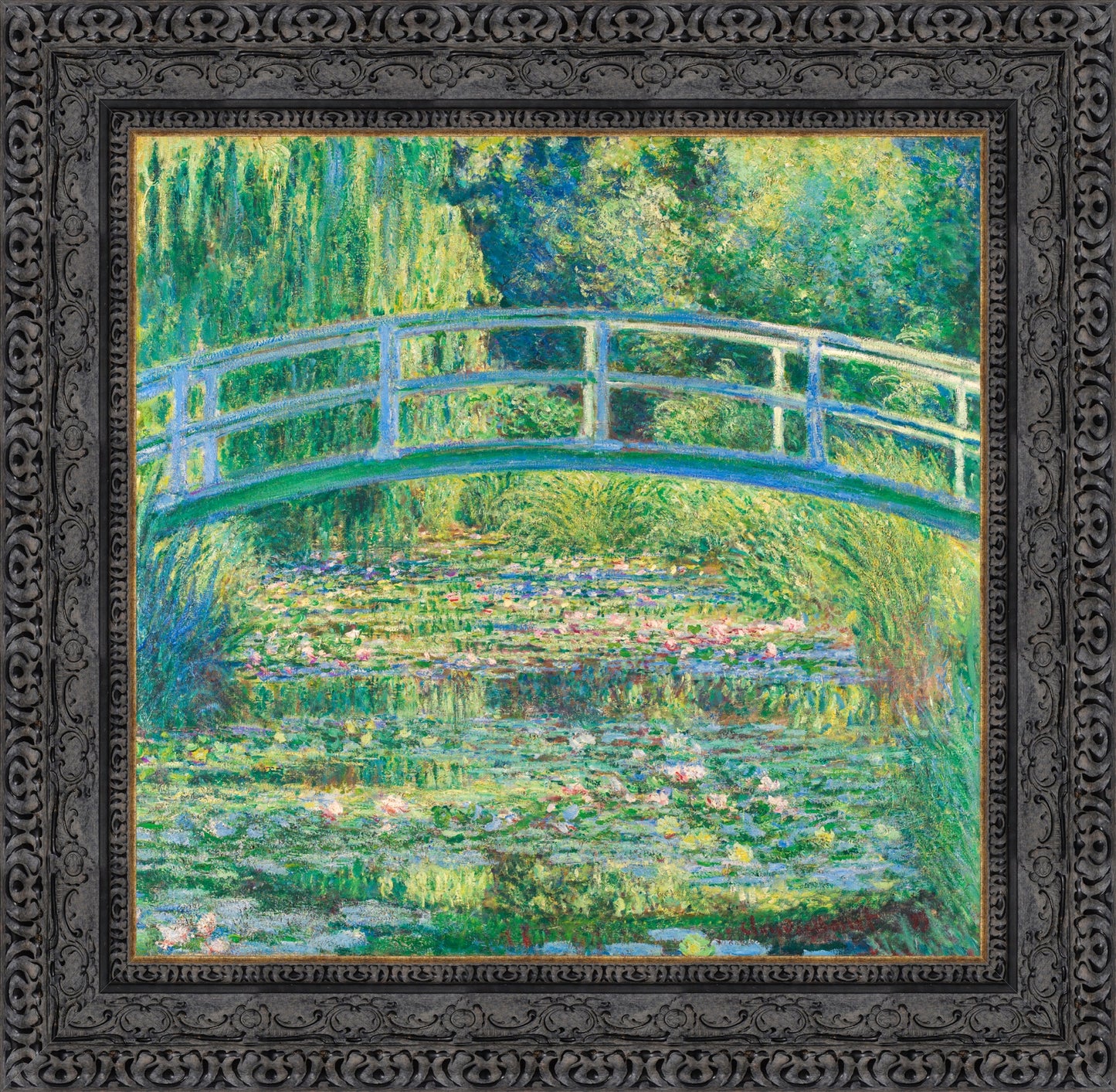 Japanese Bridge And Water Lilies 1899