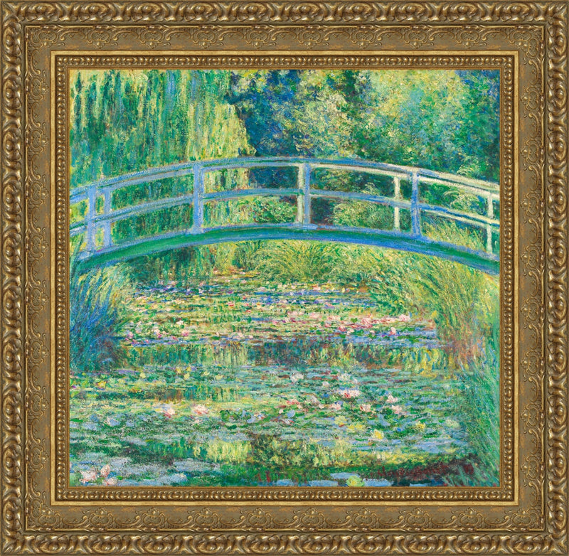 Japanese Bridge and Water Lilies - Claude Monet, 1899