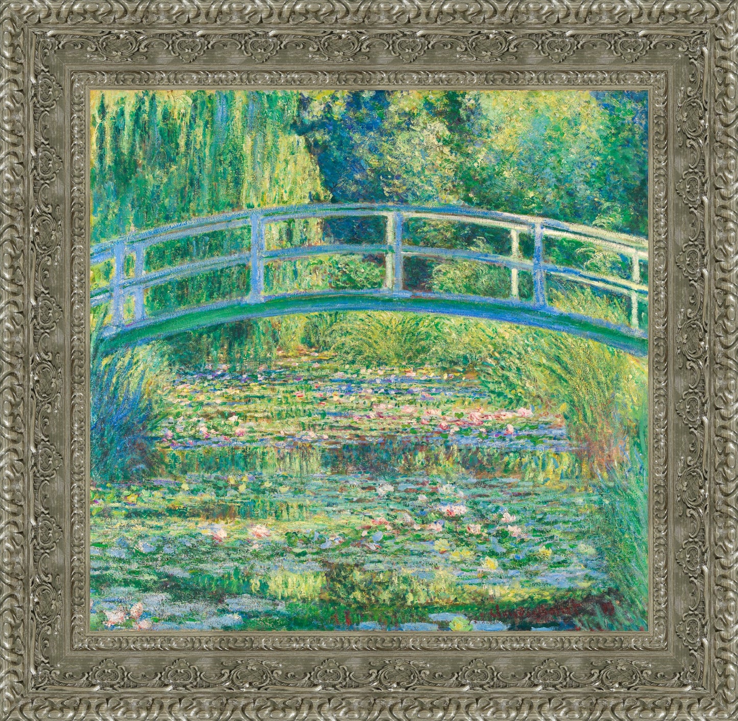 Japanese Bridge And Water Lilies 1899